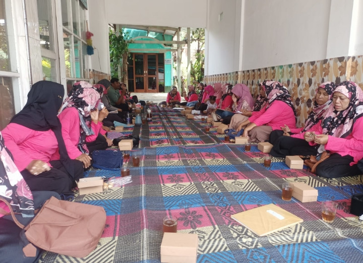 Pertemuan IMP kelompok 4 di padukuhan Karanganyar