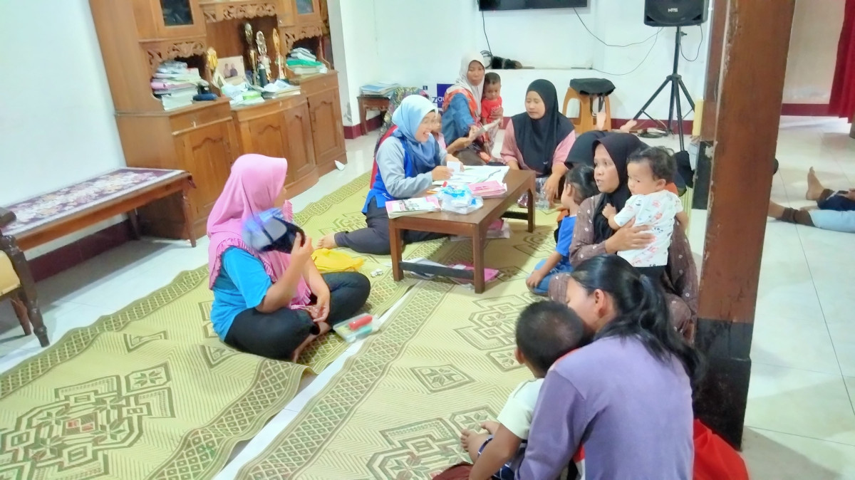 Konseling posyandu padukuhan Tonggalan