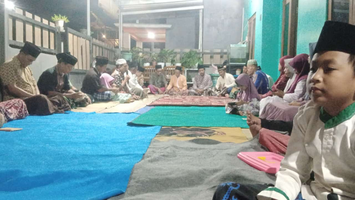 Kirim Doa di Buln Sya'ban warga panjen pucanganom