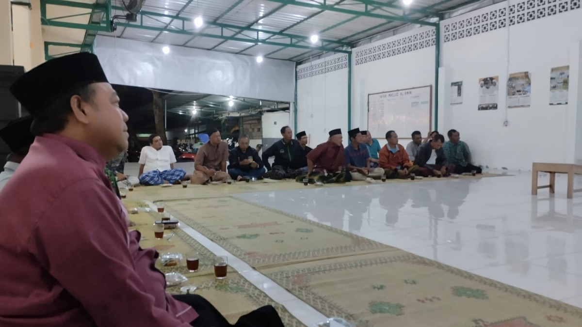 Rapat Pemilihan Takmir Masjid Al-Amin Pokoh