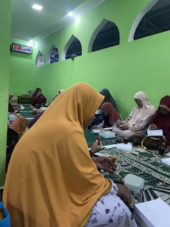 Pengajian dan buka bersama di Sanggrahan