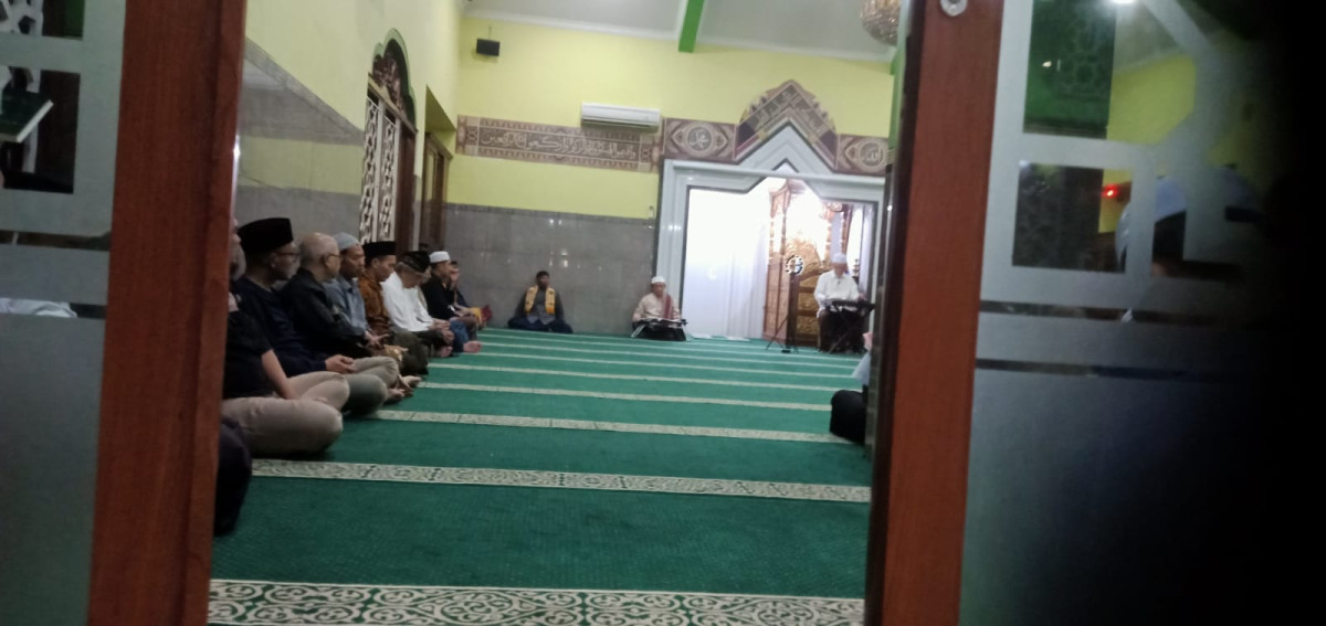 Kajian setiap pagi hari selama bulan Ramadhan Masjid Ar Rohmah Malangrejo