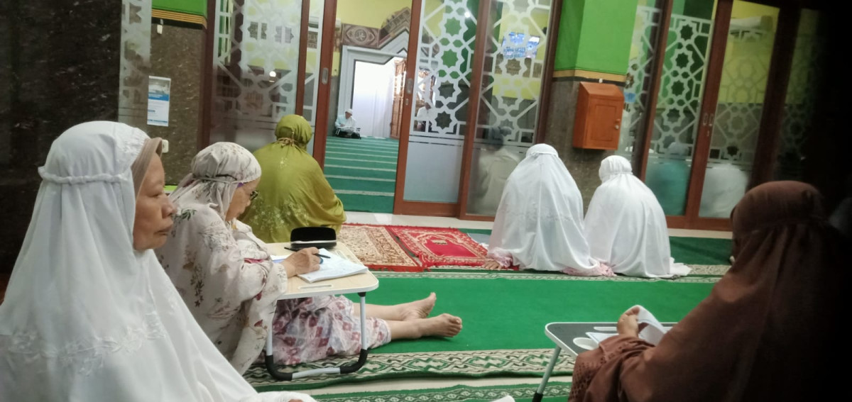 Kajian setiap pagi selama bulan Ramadhan Masjid Ar Rohmah Malangrejo