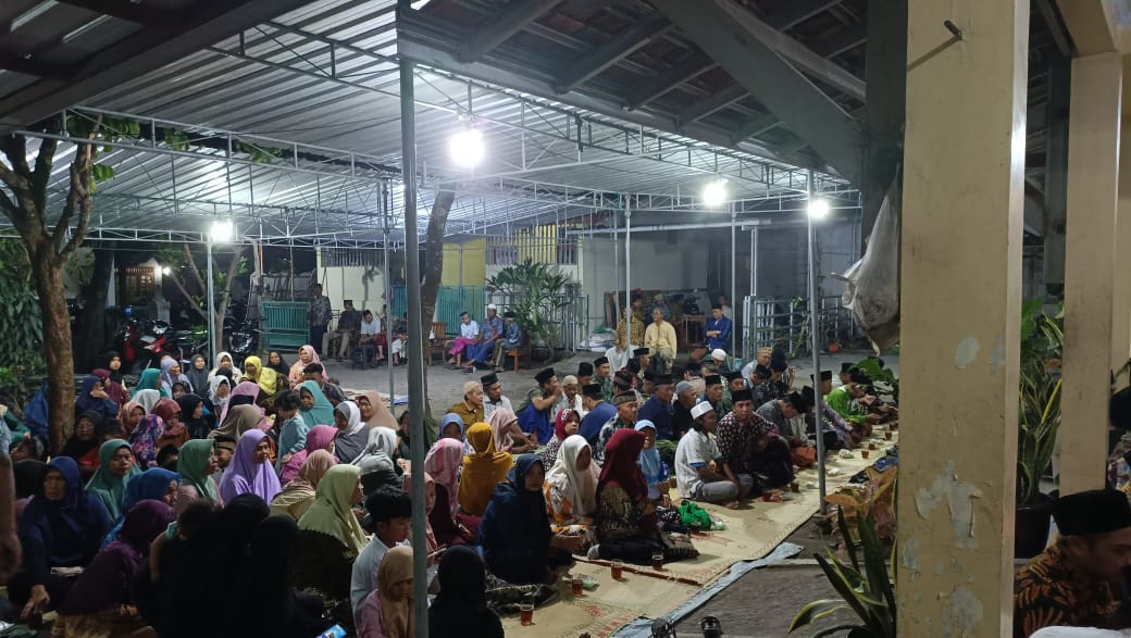 Kegiatan doa dan tahlil untuk almarhum BPK H. Sugeng Raharjo Malangrejo