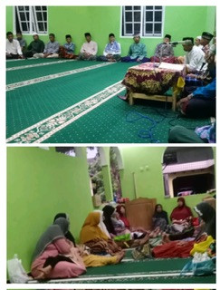 Pengajian menjelang berbuka puasa di Sanggrahan