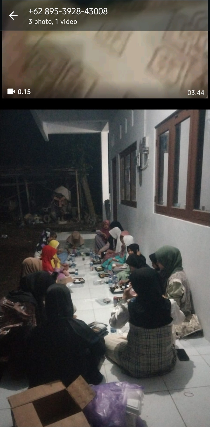 Kegiatan pesantren kilat di masjid Ahla Nur Gondanglegi