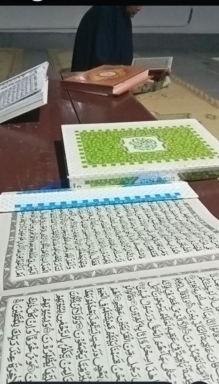 Tadarus Al quran oleh ibu2 warga krajan