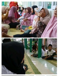 Pengajuan menjelang berbuka puasa di Kregan Sanggrahsn
