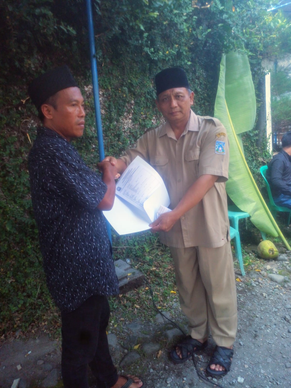 Penyerahan akta kematian - Kal. Wedomartani