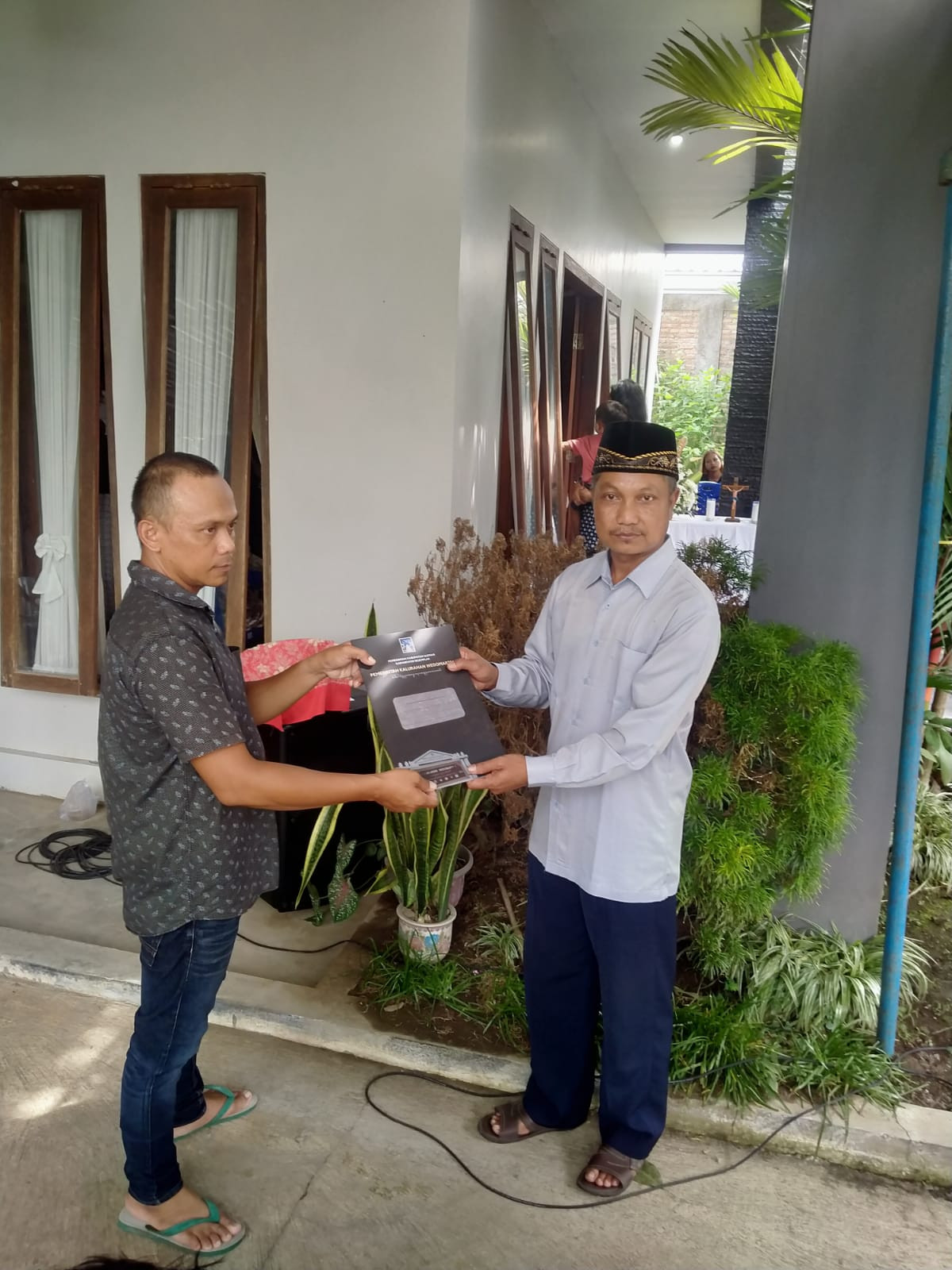 Penyerahan akta kematian - Kal. Wedomartani