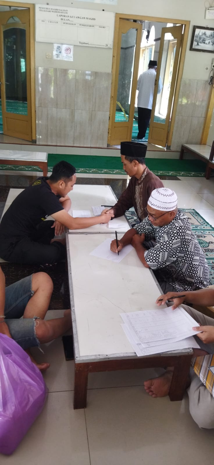 Zakat fitrah warga Tegalsari
