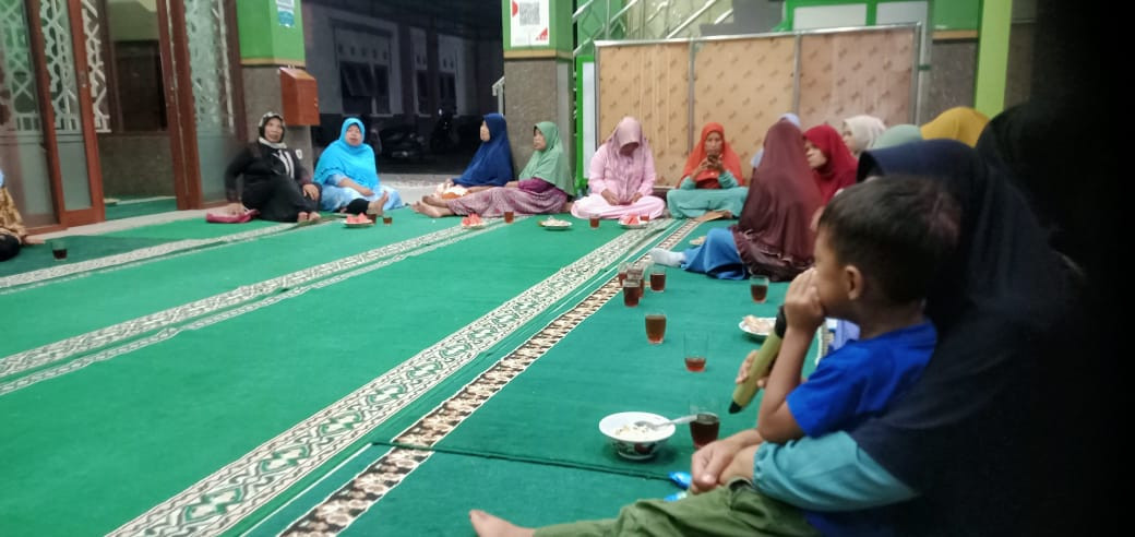 Takbiran masjid Ar Rohmah Malangrejo