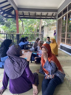 Posyandu lansia didusun Sanggrahan