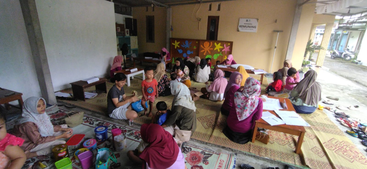 Posyandu balita kemuning padukuhan Tegalsari