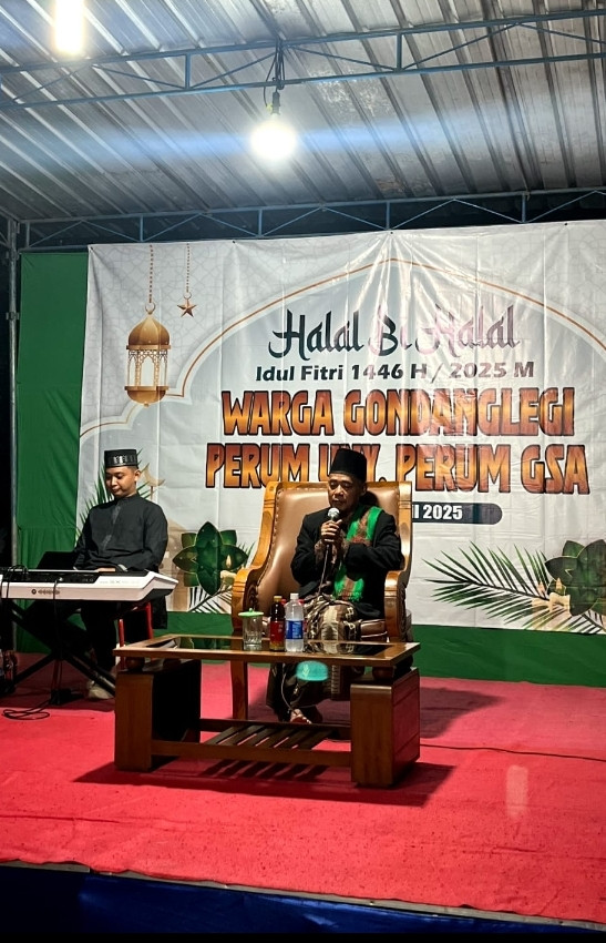 Syawalan dan hala bihalal warga Gondanglegi