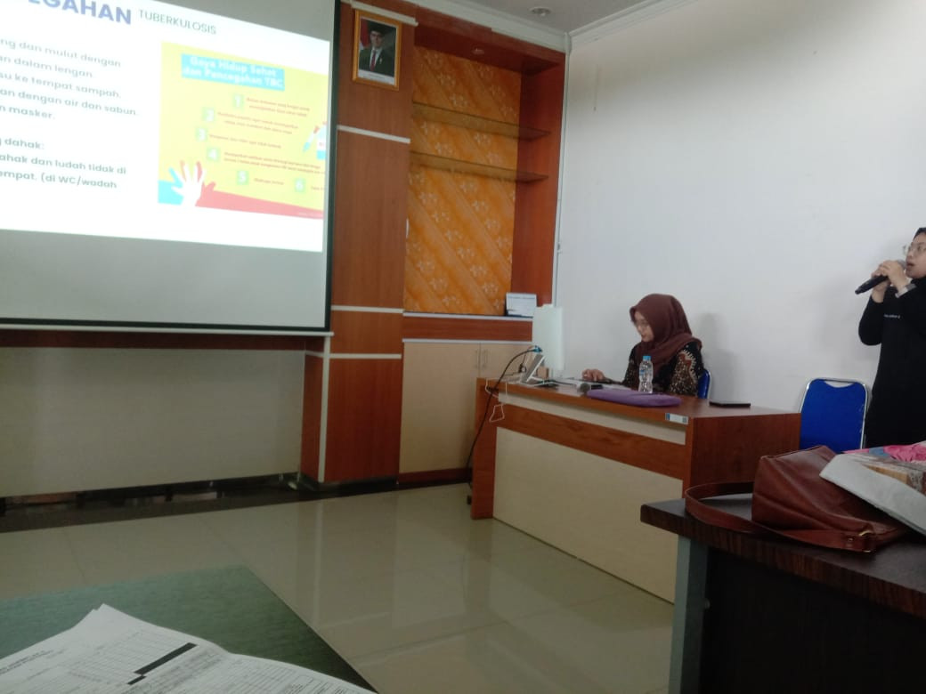 Pertemuan dan koordinasi kader TB Krajan