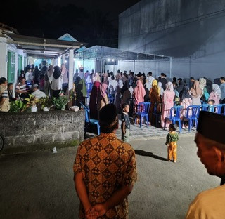 Halal bi halal warga RW 37 Kregan Sanggrahan