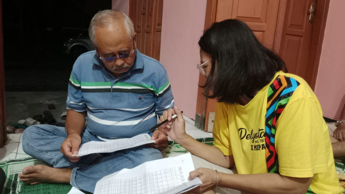 Kunjungan rumah pra lansia