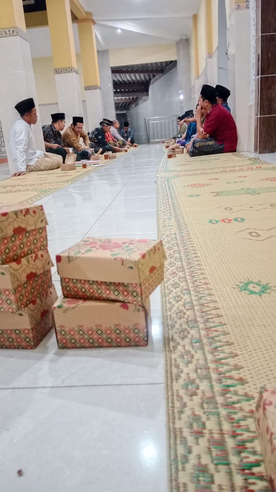 Rapat takmir masjid miftahul huda padukuhan Tonggalan