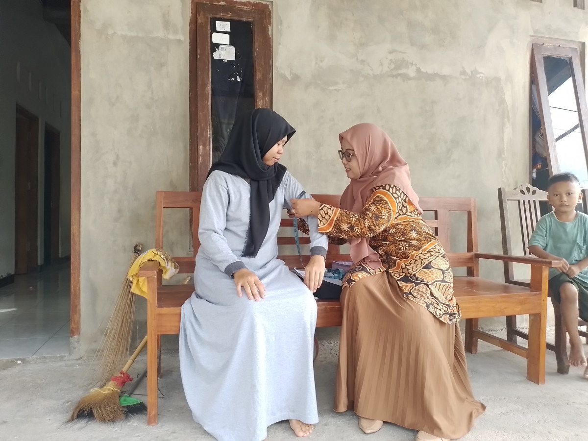 Kunjungan rumah ibu hamil