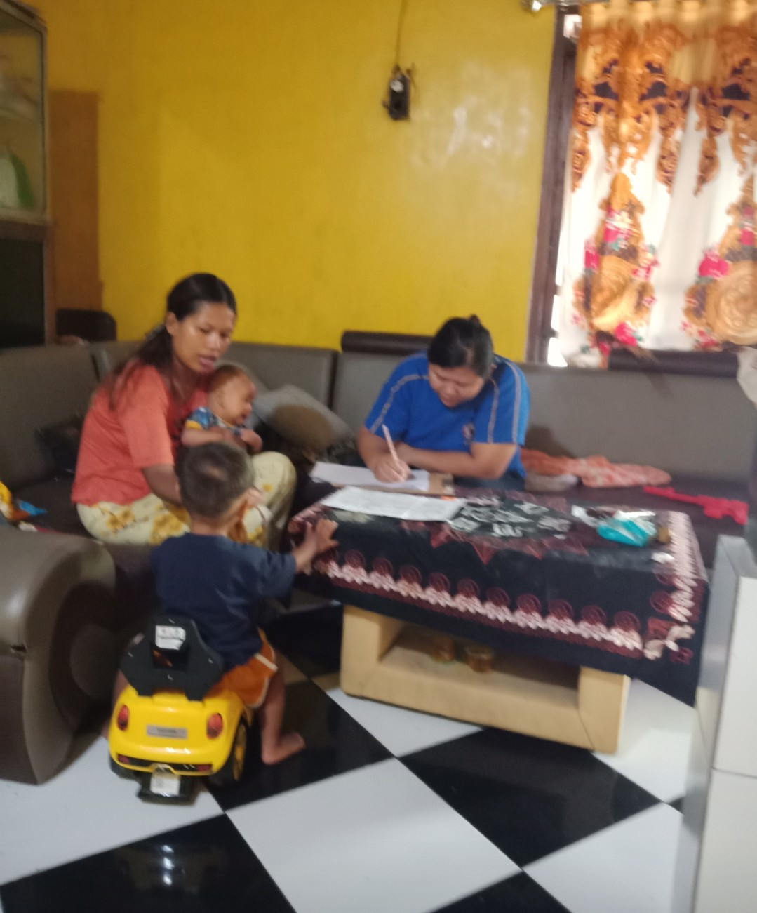 Pendataan rumah bayi kaiva,sawahan kidul