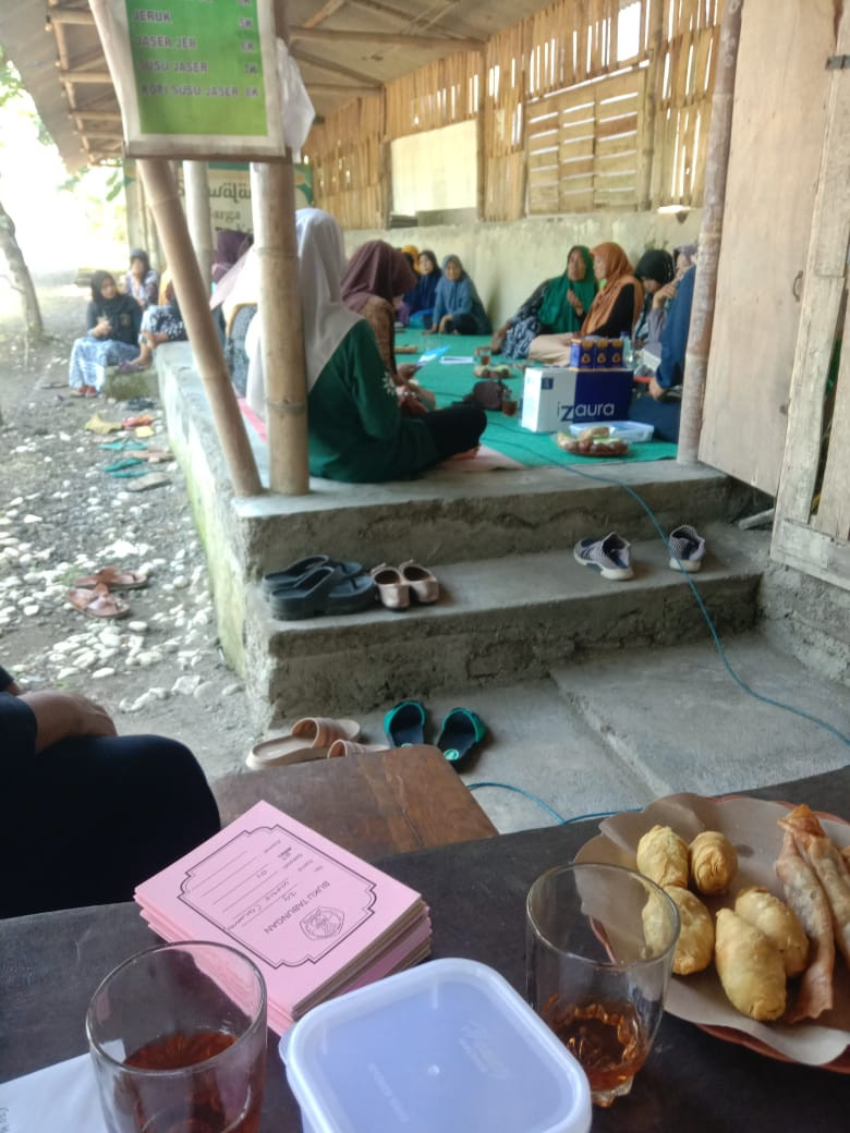 Pertemuan PKK padukuhan Krajan