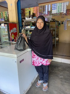 Pengambilan PMT pecah ranting di Sanggrahan