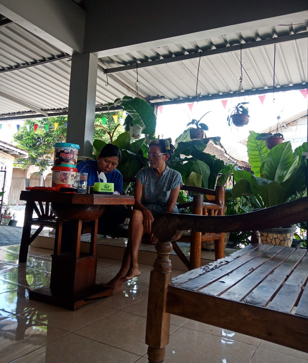 Pendataan rumah lansia ibu pardiyah,sawahan kidul