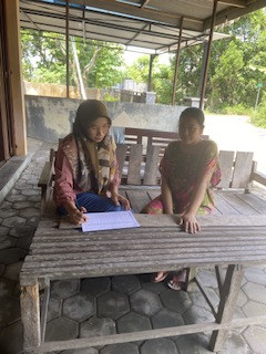 Tugas kunjungan ibu hamil di Sanggrahan