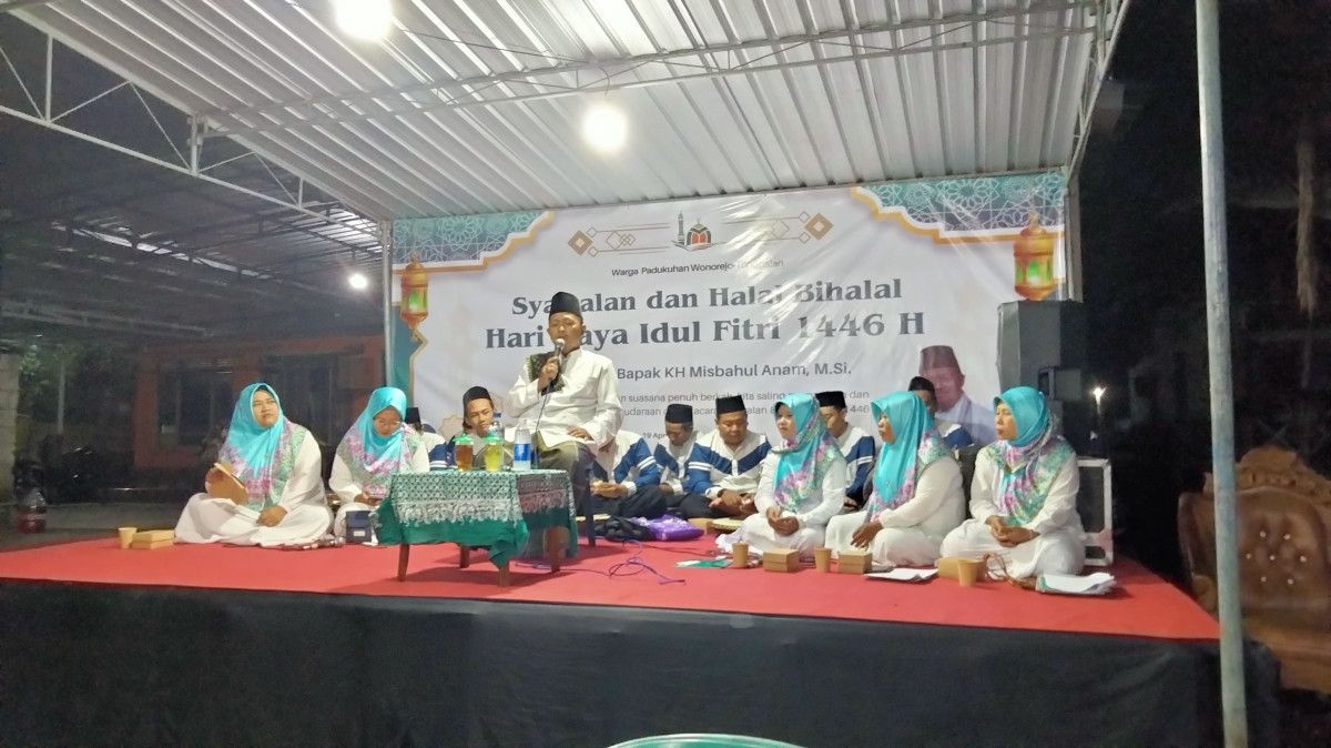 Pengajian syawalan padukuhan tonggalan