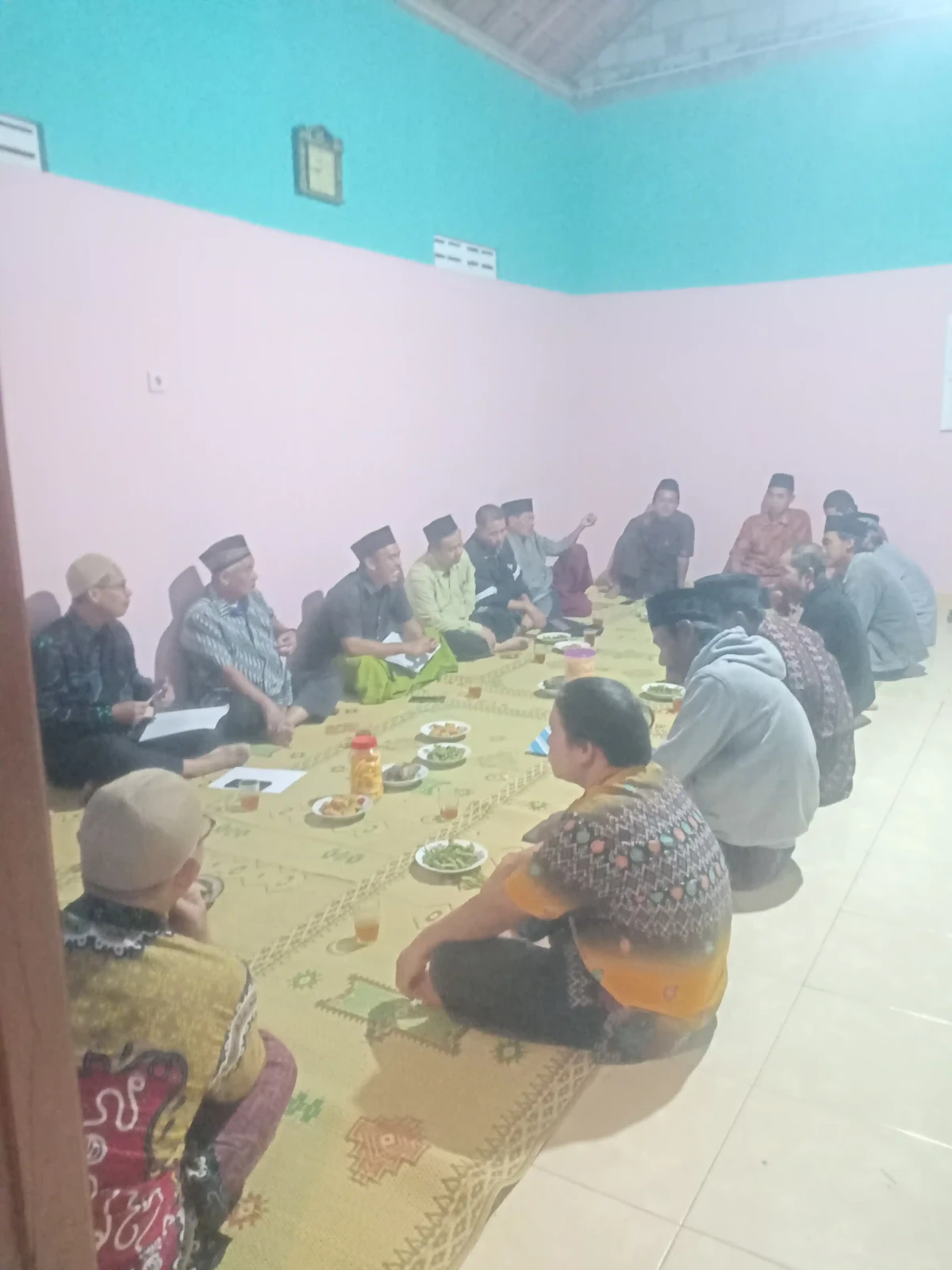 Rapat pengurus padukuhan Bakungan p