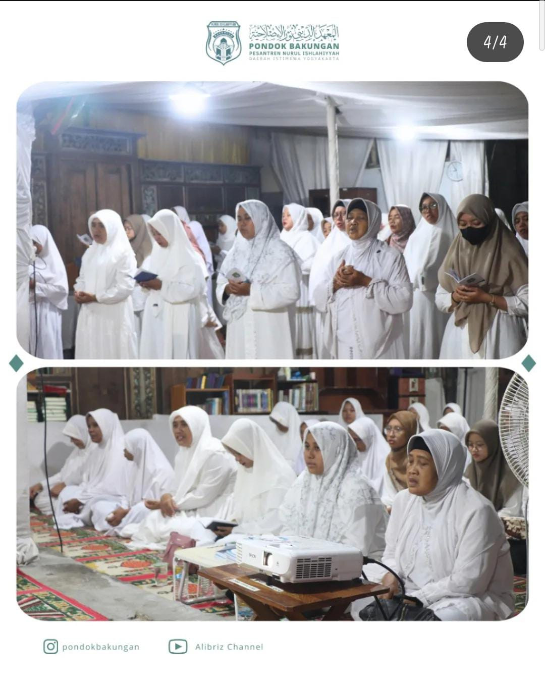 Pengajian Songolikuran Pondok Pesantren Nurul Ishlahiyyah Bakungan