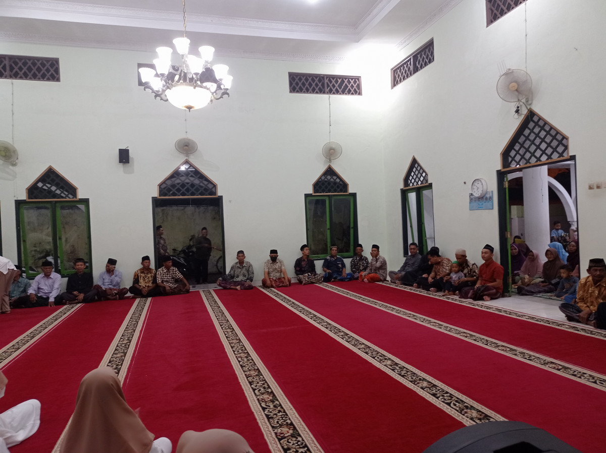 Yasinan rutin  warga dusun babadan