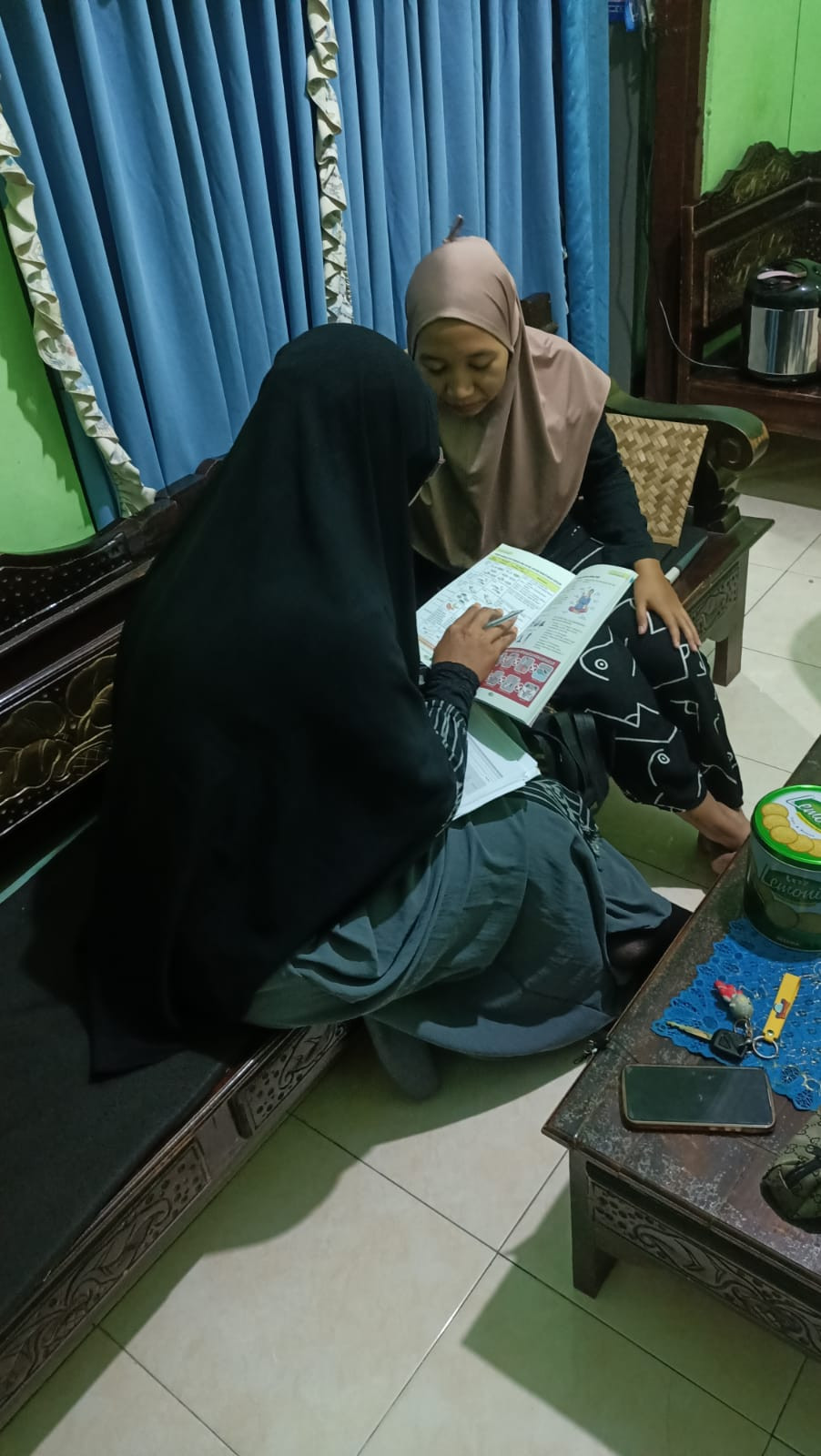 Kegiatan kunjungan rumah bumil di jetis wedomartani