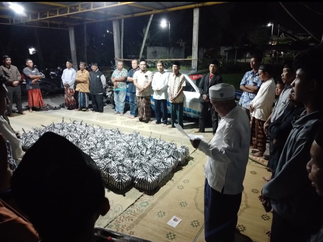 Kenduri selapanan bayi. Dusun Babadan