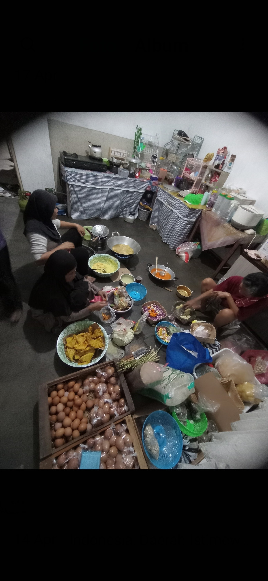 Rewang ditempat lelayu