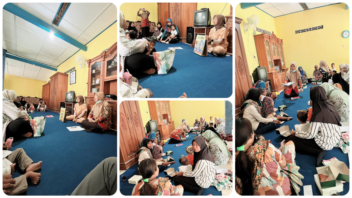 Kelas Balita Puskesmas Ngemplak II di Padukuhan Sempu