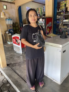 Pengambilan menu PMT pecah ranting di Sanggrahan