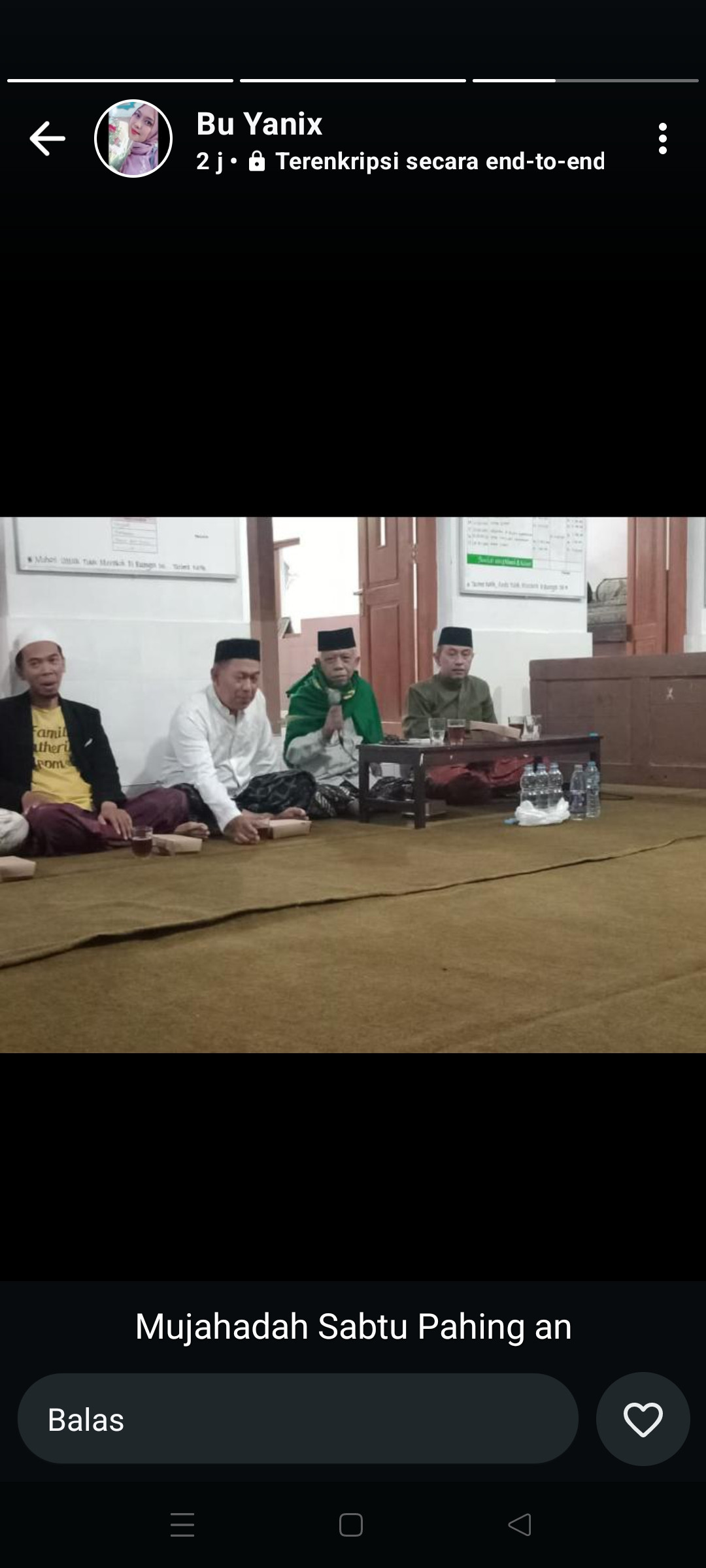 Mujahadah masjid Miftahul Jannah RW 52 krandon padukuhan krandon