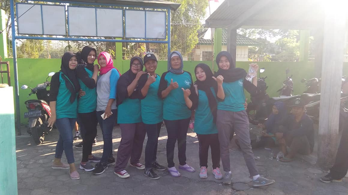 Senam Ceria Warga Padukuhan Sempu RT01 dan RT02