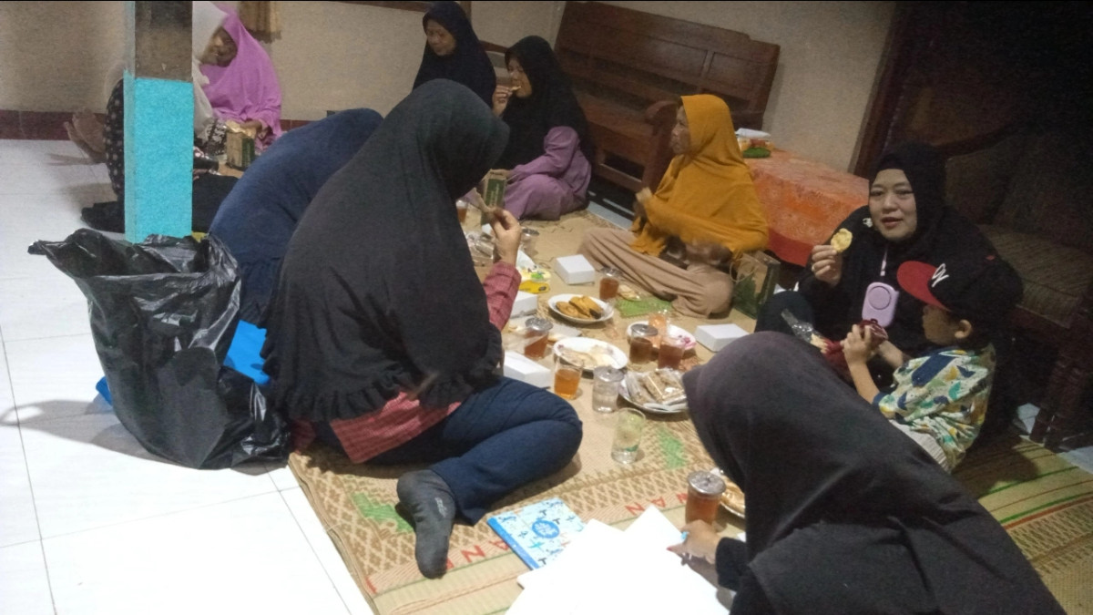 Pertemuan Dasawisma markisa Padukuhan Krajan