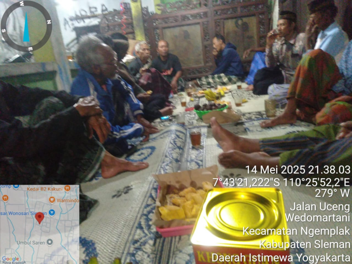 Jaga pos ronda rt 04/rw 12 saren