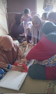 Posyandu balita dusun Kregan Sanggrahan