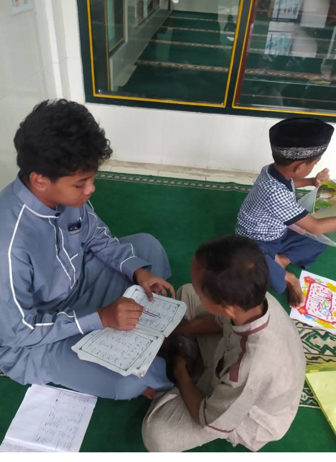 Kegiatan rutin TPA tiap hari Selasa,kamis dan Sabtu di masjid Baitul makmur gebang jetis wedomartani