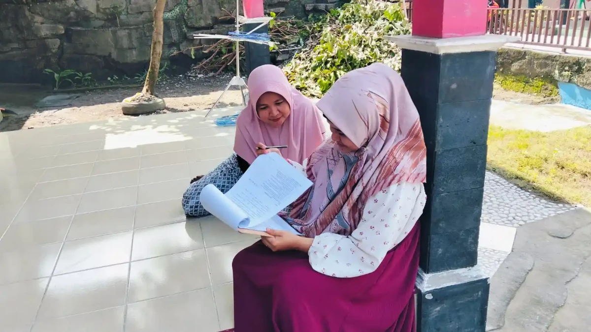 Kunjungan Balita di padukuhan Bakungan