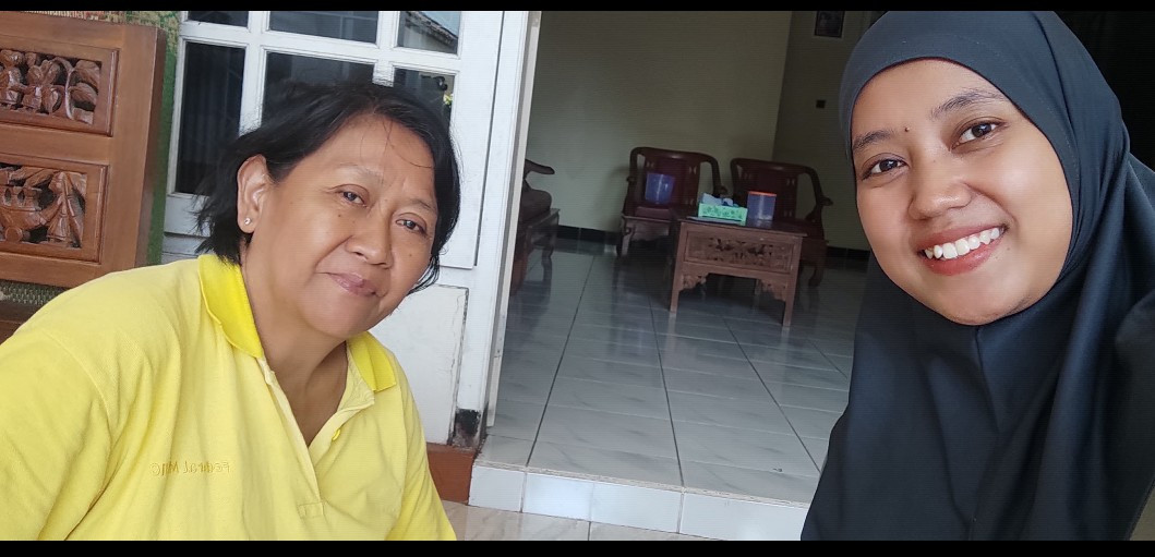 Kunjungan pendataan lansia ibu wiwik,sawahan kidul