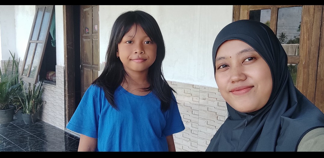 Kunjungan pendataan anak sekolah ananda nikha,sawahan kidul