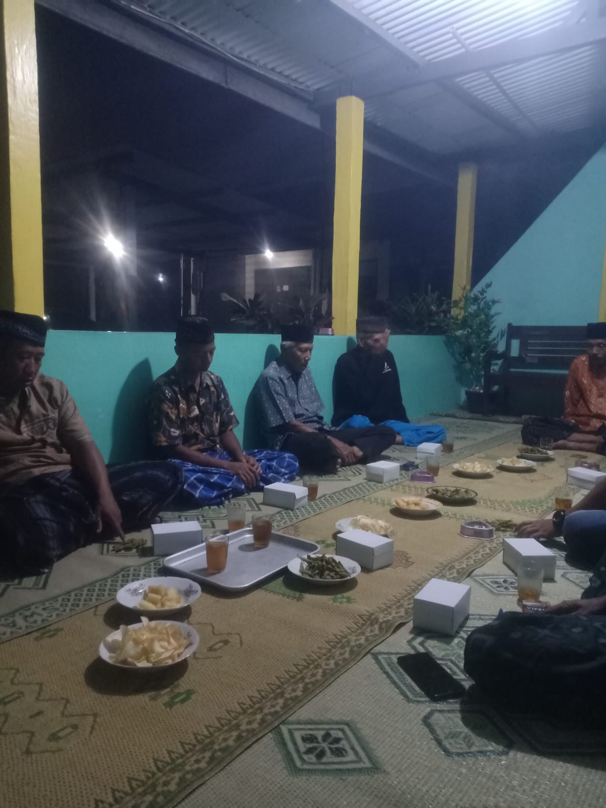 Pertemuaan pembangunan irigasi perbatasan padukuhan Bakungan