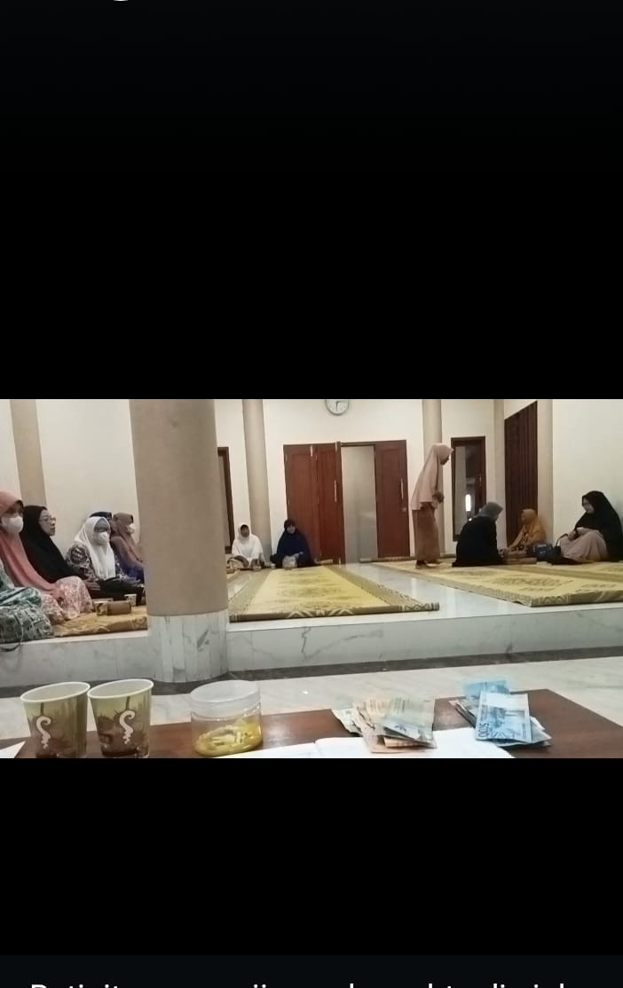 Pengajian rutin malam sabtu ibu2 warga krajan