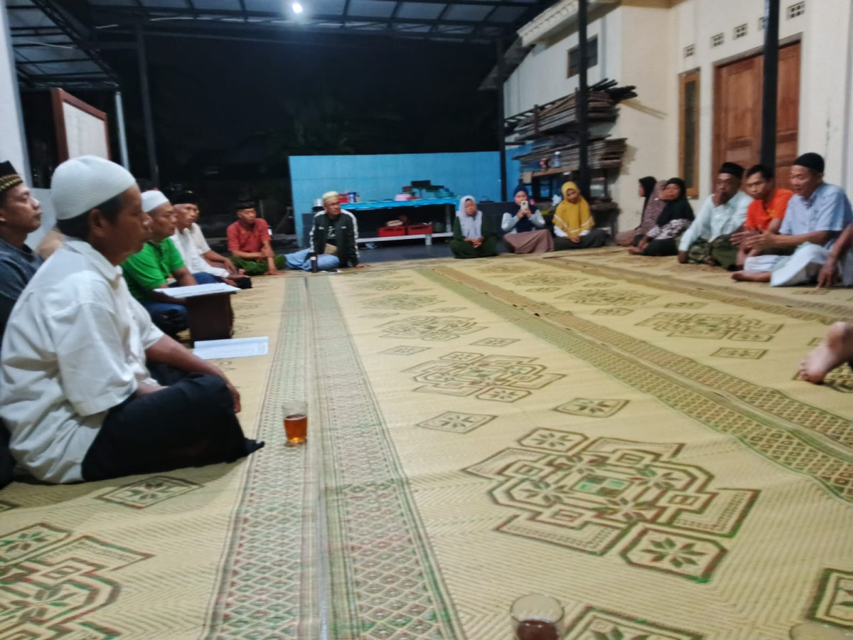 Rapat persiapan idul adha 1446 H warga gedongan lor
